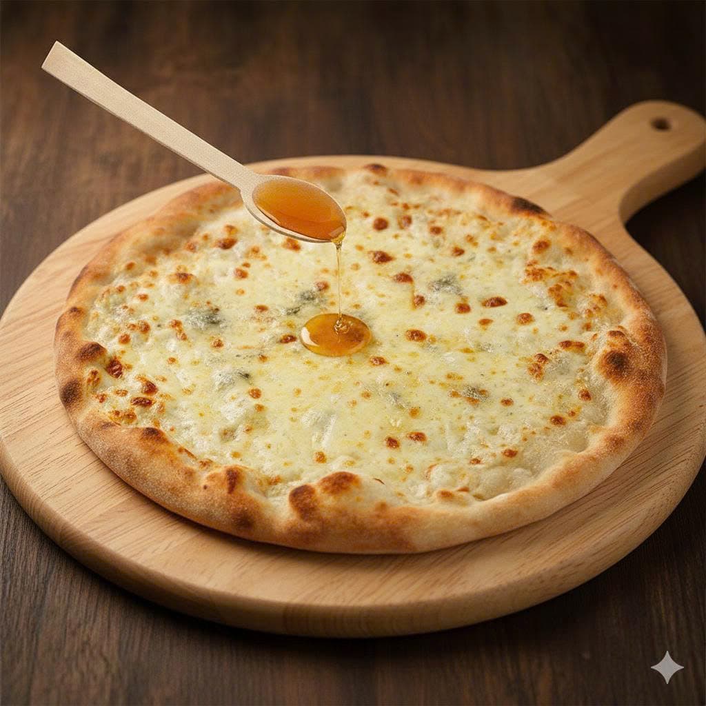 Four Cheese & Honey Pizza